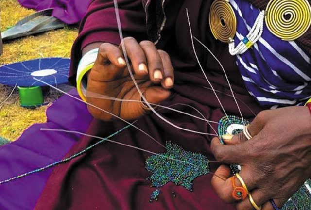 Traditional Maasai clothing